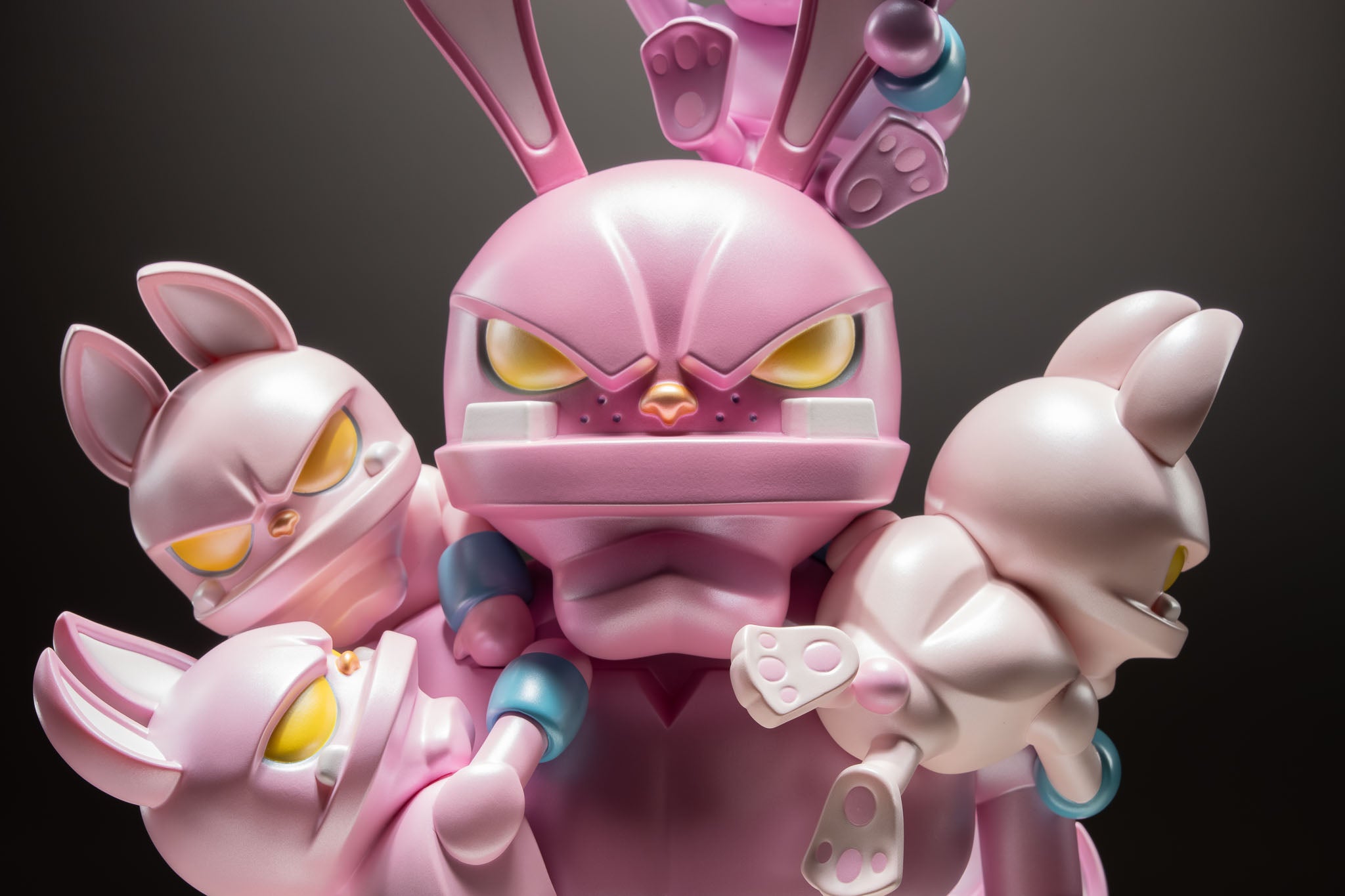 coarse Burnout vinyl art Beijing exhibition exclusive