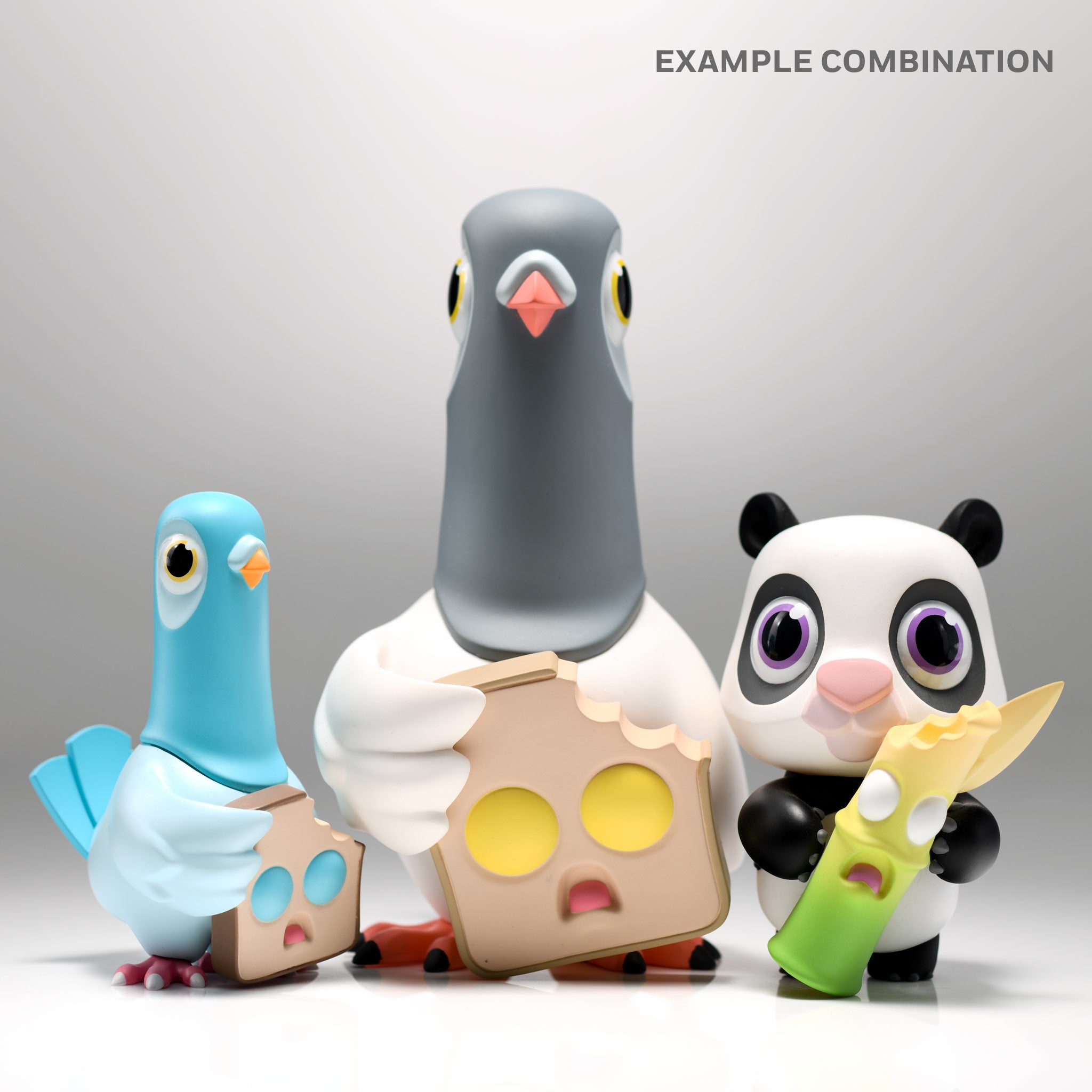 Friend Feast Mystery Box<br>One 7'' and Two 3.5'' Sculptures<br>[coarse x PlayHouse]