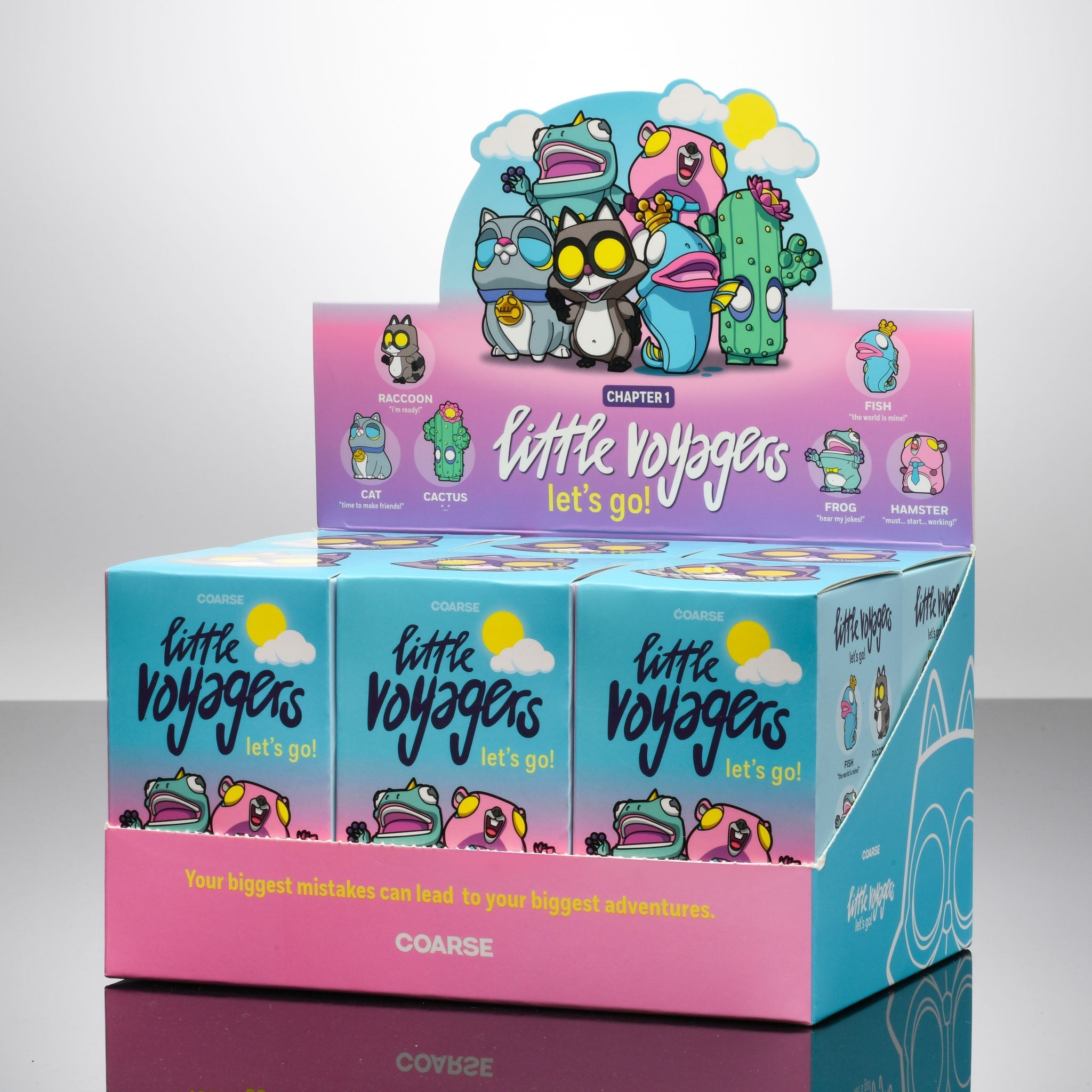 Little Voyagers<br>Let's Go!<br>Single Blind Box<br>[coarse x Pop Mart]