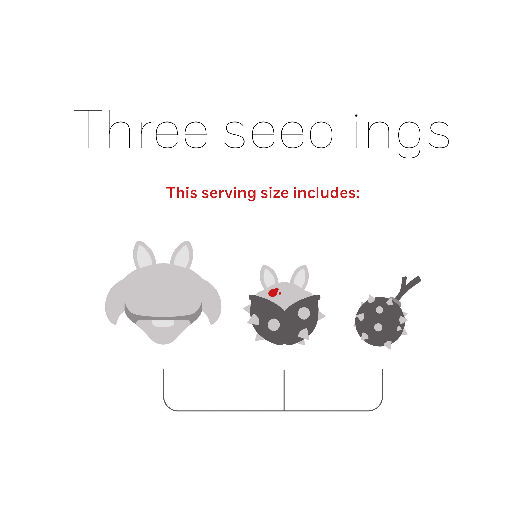Harvest – Seedling Pack [paw! / pain]